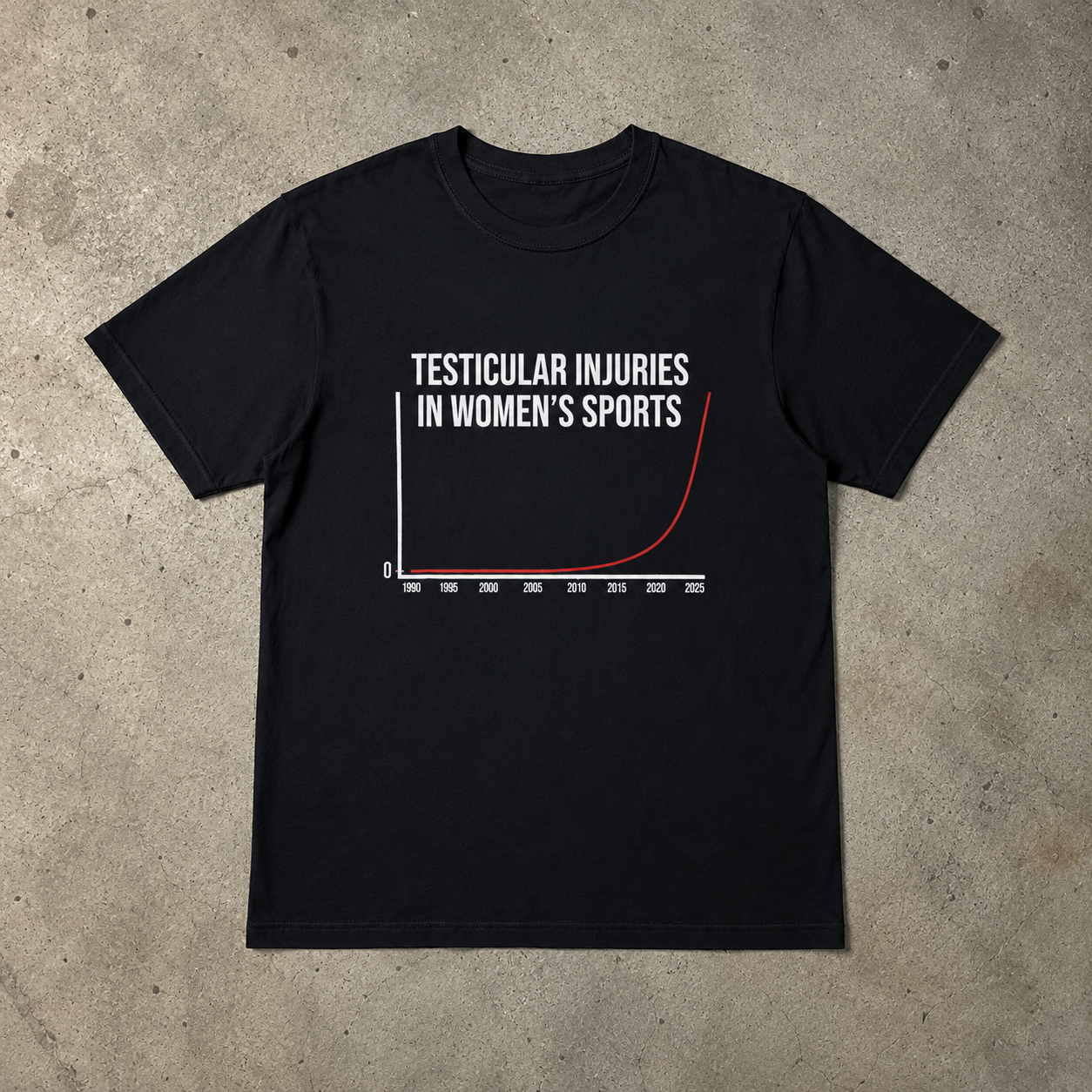 "Testicular Injuries in Women's Sports" T-Shirt